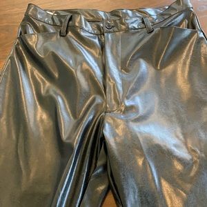 Pronti Faux Leather Pants